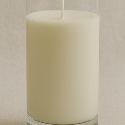 Grande chandelle en verre